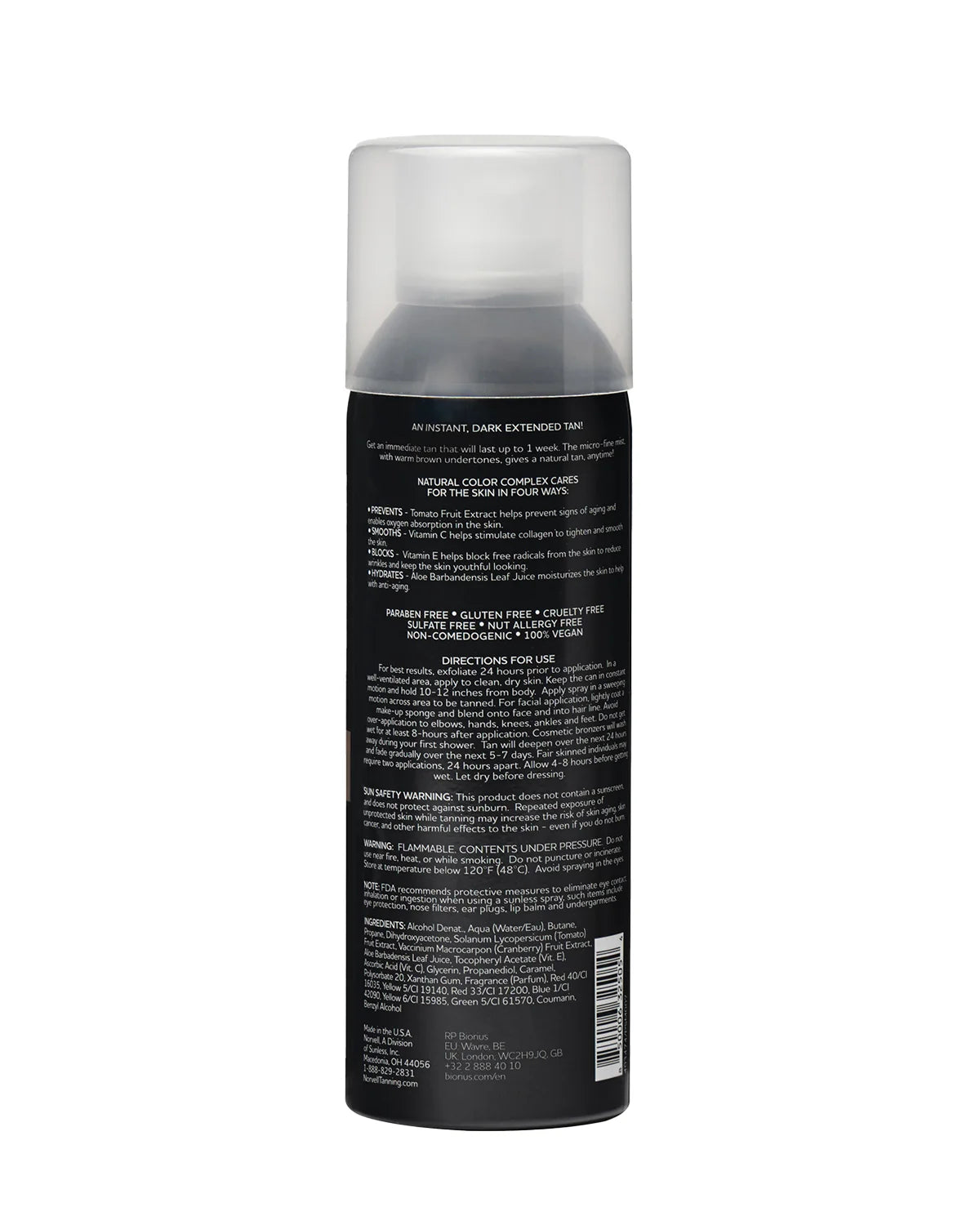 Dark Self Tanning Mist