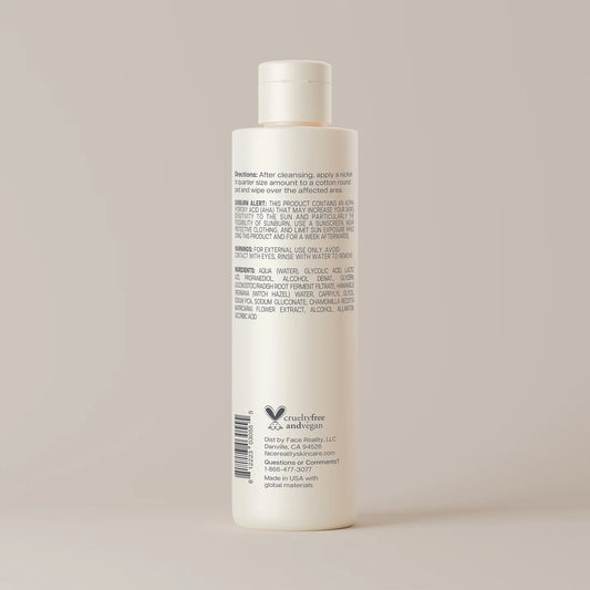 Glycolic-lactic toner